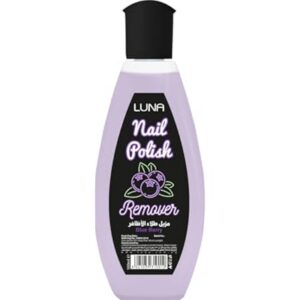 luna blue berry oval nail polish remover 100 ml 31.2